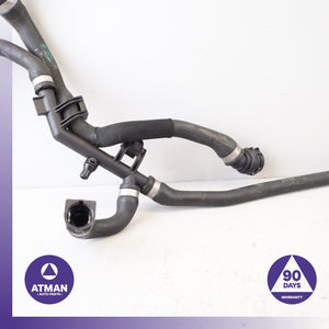 BMW F06 650i 4.4L V8 N63 Engine Water Coolant Overflow Hose Line Pipe Set OEM