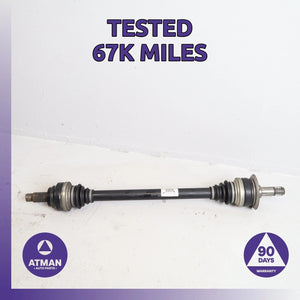 16-18 BMW F26 X4 M40i Rear Right Passenger Side CV Axle Half Shaft OEM 67k