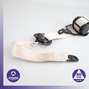 BMW F15 X5 Rear Left Seatbelt Seat Belt Beige 72117346559 OEM