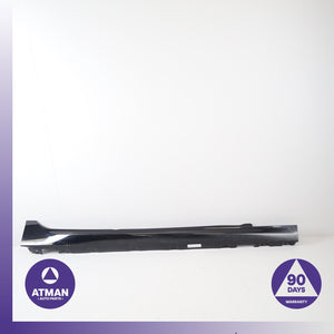 13-19 BMW F06 M6 640i Gran Coupe Right Rocker Panel Side Skirt Black OEM