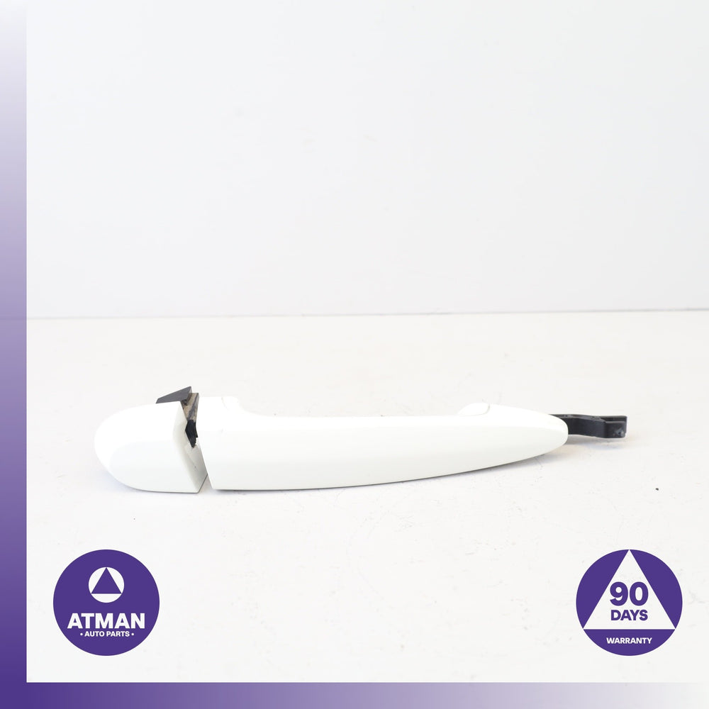 BMW F30 320i Rear Right Exterior Door Handle White OEM