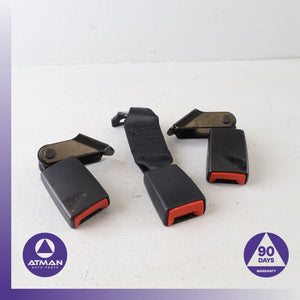 04-10 BMW E60 535i 550i Rear Seat Belt Buckle Catch Latch Set 72119117188 OEM