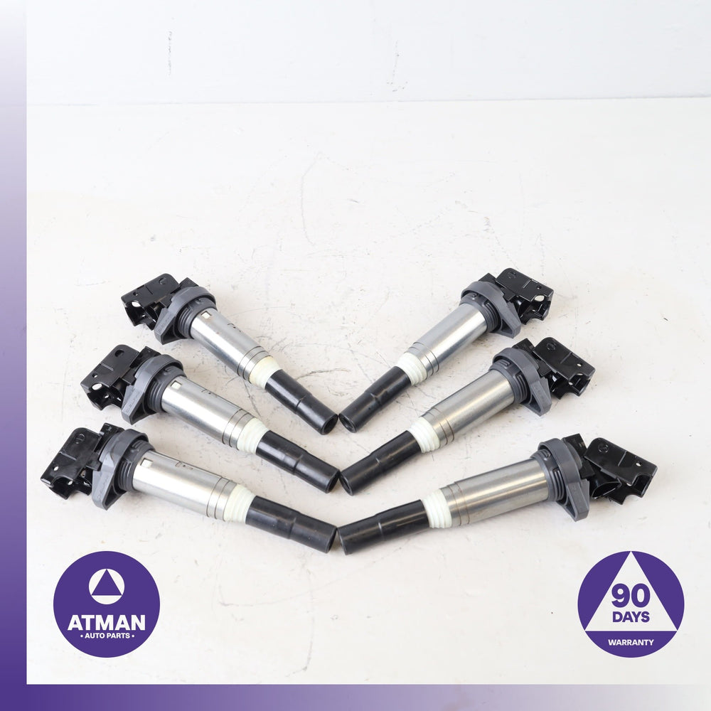 BMW F16 X6 X5 M235i Engine Motor Ignition Coil Set of 6 12138616153 OEM