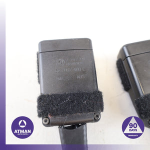 14-18 BMW F15 X5 Front Left &amp; Right Seat Belt Buckle Set of 2 OEM