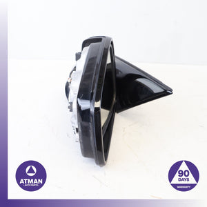 11-13 BMW F10 550i ActiveHybrid 5 Left Driver Side Rear View Door Mirror Black O