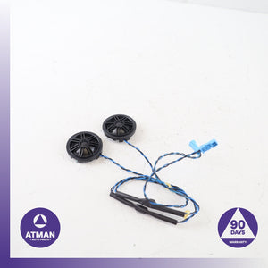 BMW F15 X5 Front Door HiFi Tweeter Speaker Loudspeaker Set 65139220750 OEM
