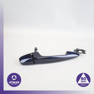 BMW F15 X5 Front or Rear Right Exterior Door Handle w/ Keyless Go Blue OEM