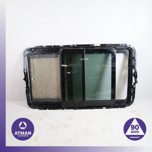 07-13 BMW E70 X5M X5 Top Sun Roof Sunroof Track Rail Assembly w/ Glass OEM