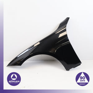 12-18 BMW F30 328i 335i Front Left Driver Fender Wing Panel Black OEM