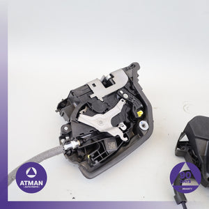 BMW F15 X5 Rear Left Driver Door Lock Latch Actuator w/ Bracket OEM