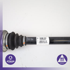 09-19 BMW F15 X5 Rear Left or Right Side CV Axle Output Half Shaft 8609838 OEM