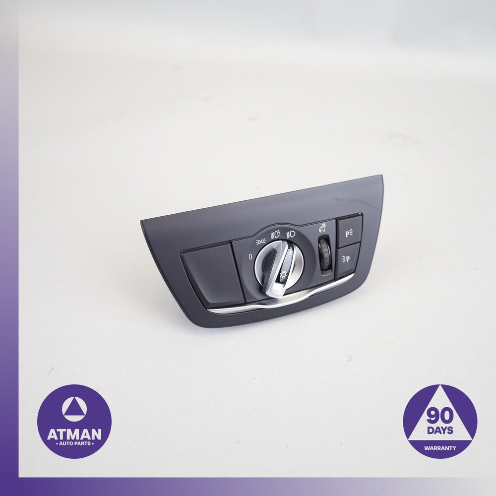 18-25 BMW F98 X4M X3 Dash Headlight Head Light Control Switch 61319472963 OEM