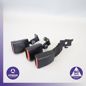 BMW F16 X6 X6M Rear Seatbelt Seat Belt Buckle Set Black OEM