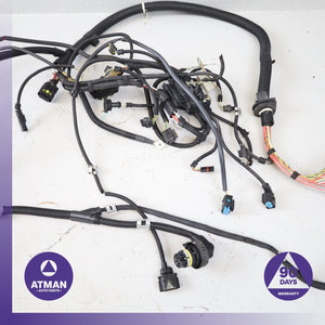 BMW F15 X5 Engine Motor Wire Wiring Harness 12527591981 OEM