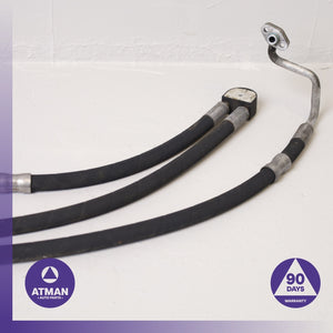 14-19 BMW F86 X6M X5M S63 4.4L Adaptive Drive Steering Oil Cooler Line OEM 80k