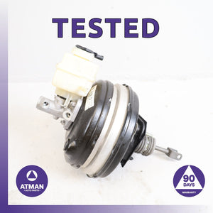 11-16 BMW F06 650i 550i Brake Master Cylinder Power Booster w/ Reservoir OEM