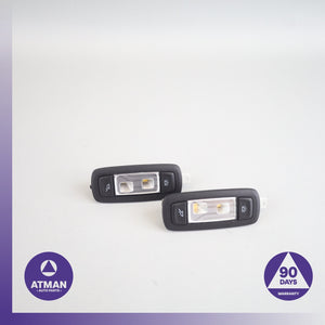 BMW F98 X4M X4 Rear Left &amp; Right Roof Reading Dome Light Lamp Set OEM 55k