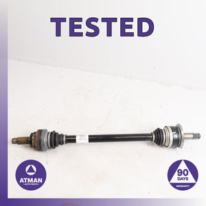 09-19 BMW F15 X5 Rear Left or Right Side CV Axle Output Half Shaft 8609838 OEM