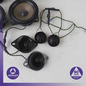 BMW E60 528i 535i 545i 550i Hi-Fi Interior Speaker Tweeter Loudspeaker Set OEM