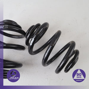99-06 BMW E46 325i 320i Rear Left & Right Shock Strut Coil Spring Set Eibach