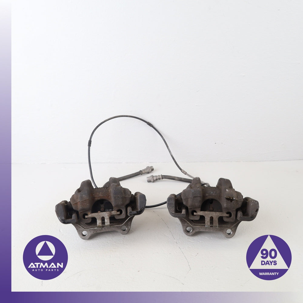 12-18 BMW F34 328i GT 320i Rear Left & Right Brake Caliper Set 34216850857 OEM