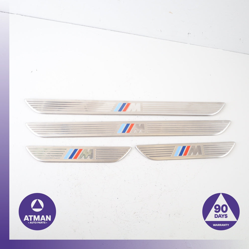 BMW E70 X5M X5 Front & Rear Inner M-Sport Door Step Sill Panel Set OEM
