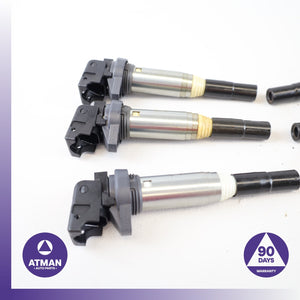 BMW F15 X5 X6 M235i Engine Motor Ignition Coil Set of 6 12138616153 OEM