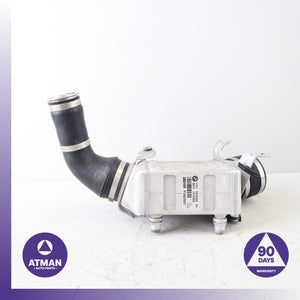 08-19 BMW F06 650i 550i 750i X6 4.4L V8 Left Side Turbocharger Intercooler OEM