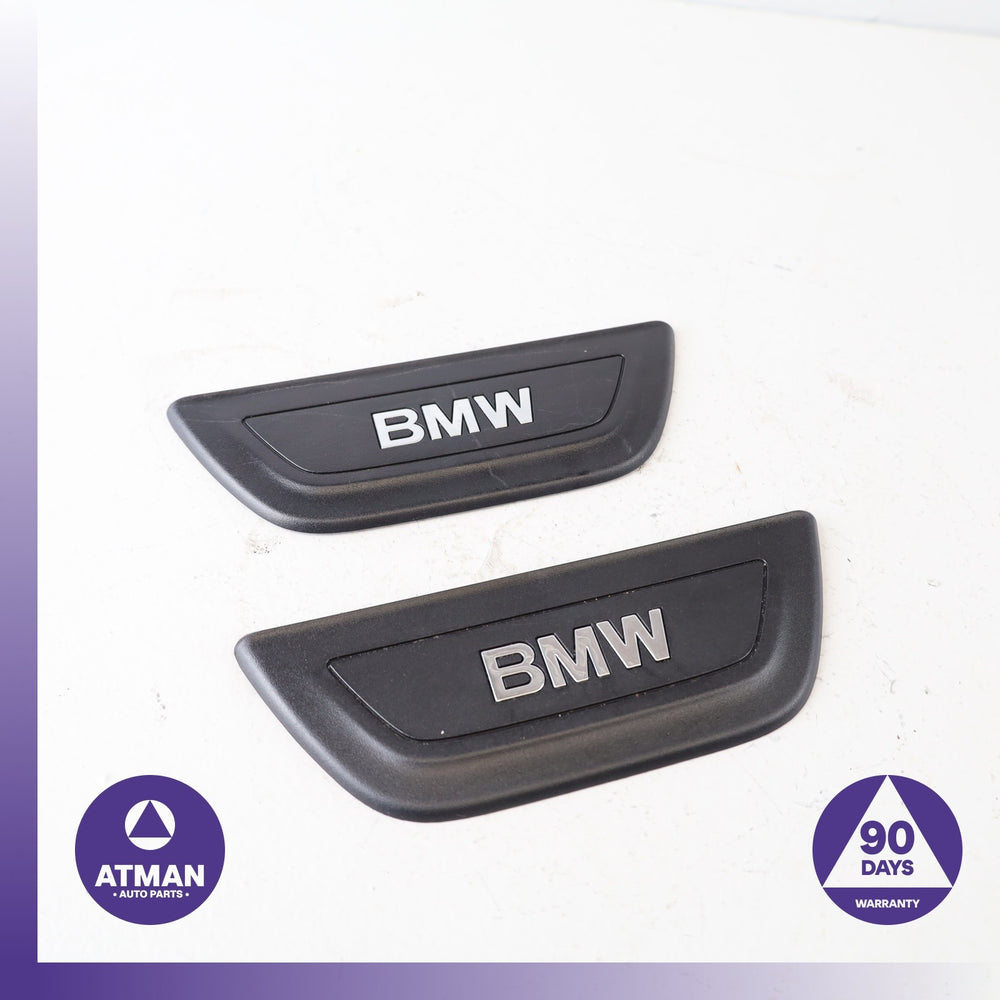 BMW F25 X3 Rear Door Entrance Sill Scuff Trim Panel Set OEM