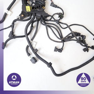 14-19 BMW F86 X6M X5M Right Engine Motor Wire Wiring Harness 12518043689 OEM 80k