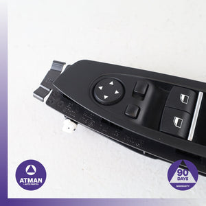 BMW F02 750i 740i Front Left Door Window Master Switch w/ Trim OEM