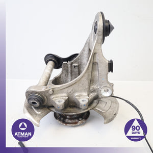 BMW F15 X5 Rear Right Passenger Spindle Knuckle Hub w/ Shield OEM