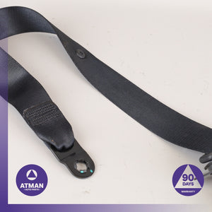 2014 BMW F15 X5 Rear Right Seatbelt Seat Belt Black 7318376 OEM