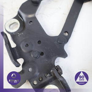 BMW F30 320i Left Side Hood Bonnet Hinge Set w/ Cylinder Strut OEM