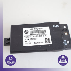 BMW F36 435i Gran Coupe Front or Rear Seat Heating Control Module 9216468 OEM