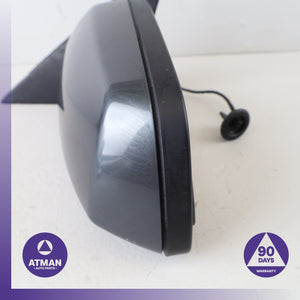 08-10 BMW E60 535i 528i Left Rear View Door Mirror Gray OEM — photo 6