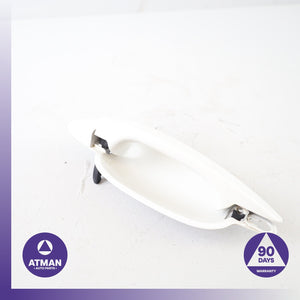 06-10 BMW E64 650i 645Ci Right Side Exterior Door Handle w/ Keyless Go White OEM — photo 4