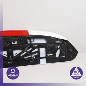 14-18 BMW F15 X5 Rear Top Upper Lid Spoiler w/3rd Stop Lamp White OEM