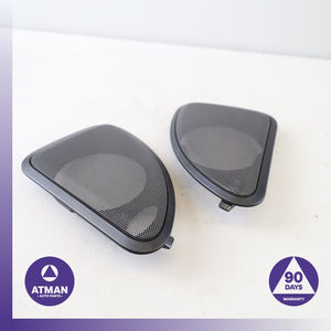 BMW F26 X4 Rear Left &amp; Right Deck Speaker Cover Trim Grille Set OEM