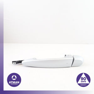 BMW F30 330i Rear Left Exterior Door Handle Silver OEM