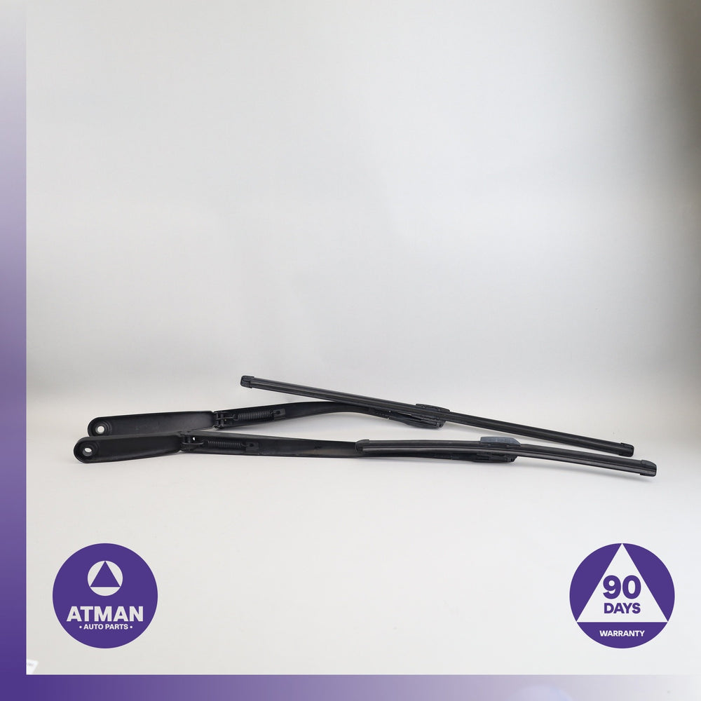 BMW F06 640i 650i Left &amp; Right Windshield Washer Wiper Arm Blade Set OEM