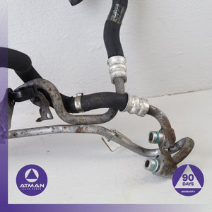 10-19 BMW F10 550i 650i Power Steering Return Pipe 32416797306 OEM — photo 2