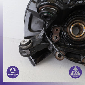 BMW F34 328i 335i 340i GT Rear Left Spindle Knuckle Hub w /Shield OEM