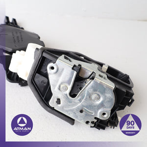 07-13 BMW F25 X5 X3 Front Left Driver Door Lock Latch Actuator w/Bracket OEM — photo 6