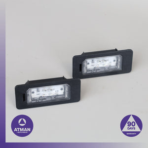 BMW F83 M4 Rear Trunk License Plate Light Lamp Set 63267193293 OEM