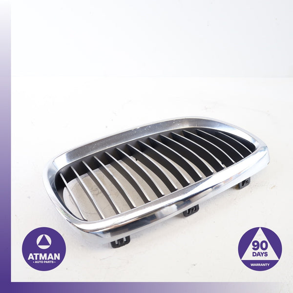 11-13 BMW E92 328i 335i Right Hood Radiator Grille Grill Chrome 51137254970 OEM