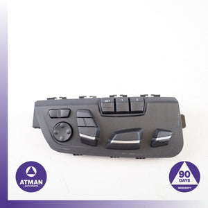 14-19 BMW F15 X5 X6 Front Right Passenger Seat Memory Lumbar Control Switch OEM