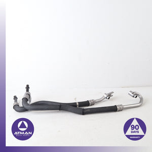 07-15 BMW E90 335i 335is Engine Oil Cooler Hose Line Set 17227567207 OEM
