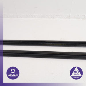 BMW G20 330i Rear Left & Right Door Window Lower Molding Set Black OEM