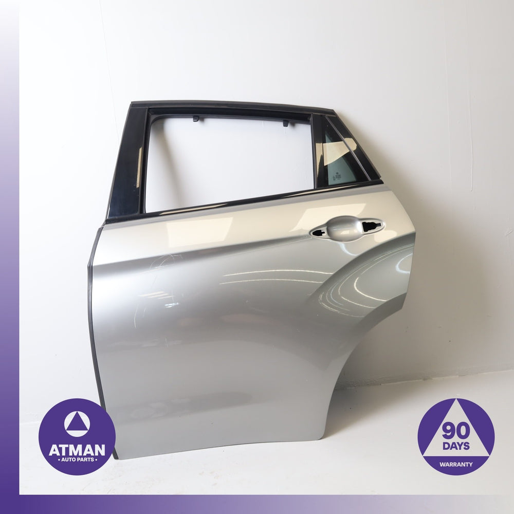 15-19 BMW F86 X6 Rear Left Side Door Shell Panel Gray 41517386743 OEM